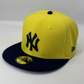 Yankees MLB New Era Fitted 59Fifty Hat -Yellow - Dripflix