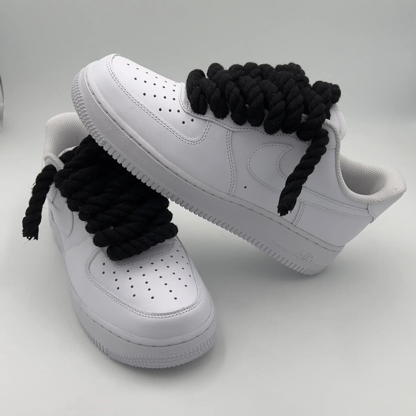 Nike Air Force 1 "Rope Laces Black" - Dripflix