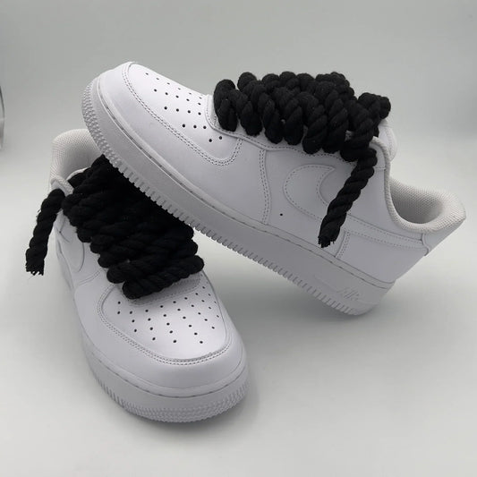 Nike Air Force 1 "Rope Laces Black" - Dripflix