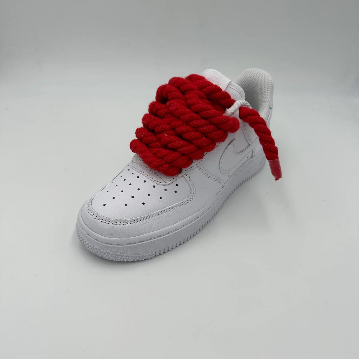 Nike Air Force 1 “Rope Laces” Red - Dripflix