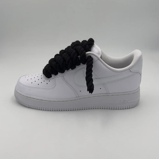 Nike Air Force 1 "Rope Laces Black" - Dripflix