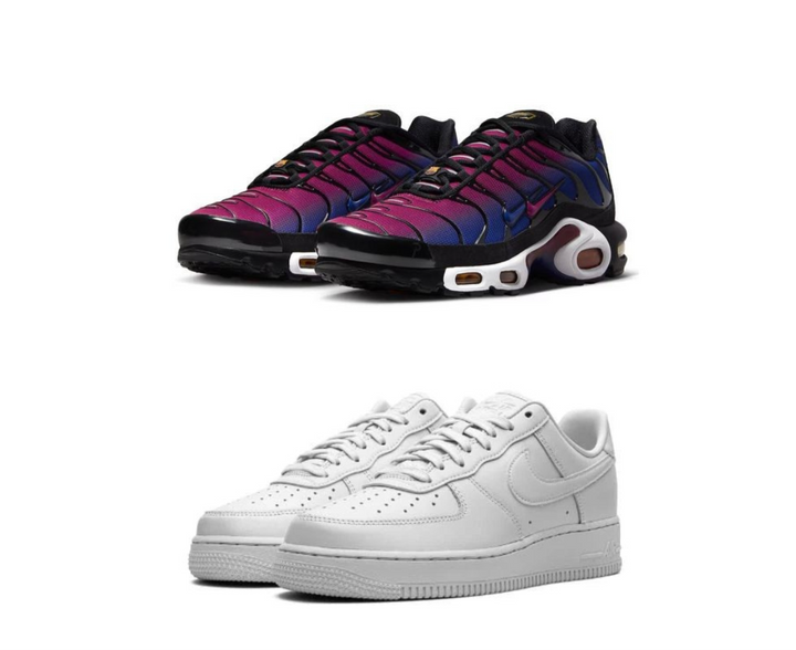 Nike AirMax Plus “Fc Barcelona” x Airforce 1